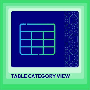 Table Category View